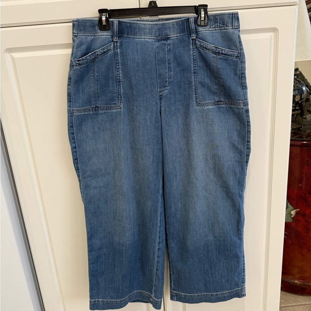 Chico's Blue Ankle & Cropped Jeans
